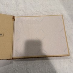 Palm Leaf Photo Album Handcrafted with Cinnamon 15 1/2” x 11 1/2″ x 1.25