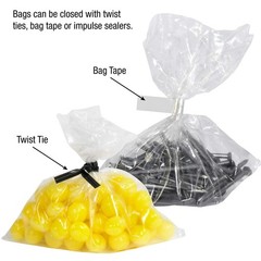 Partners Brand PPB1545 Gusseted Poly Bags, 2 mil, 5″ x 3″ x 15″, Clear (Pack …