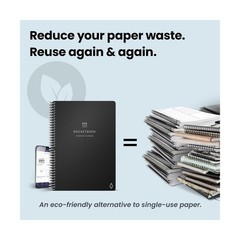 Rocketbook Smart Reusable Everyday Planner, Undated Weekly, Mon… FAST USA SHIP