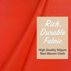 Thick Red Aisle Runner 3×100 Feet | 50g Disposable for Weddings, Parties & Event