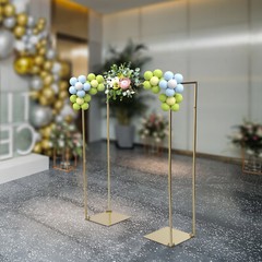 3.9ft Tall* 3.3ft Square Metal Wedding Garden Arch Flower Stand Venue Decoration