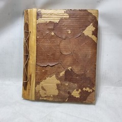 Country Leaves Photo Album Scrapbook Handcrafted new 10.5″x13″ 31 pages new