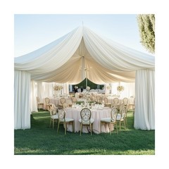 40ft×20ft Ivory Ceiling Drapes for Weddings Parties,8 Panels 5×20ft Lo