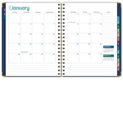 HARDCOVER 2026 Planner, 7″x9″: 14 Months (November 2025 – December 2026), Dai…