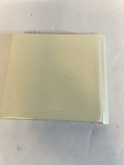 Vintage 1969 Hallmark Wedding Bell Mini Photo Album 3×3 Ivory Embossed w/ Box