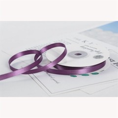 18Metre Beautiful Decor Double Reels in Widths of 6mm Sided on Satin Ribbon