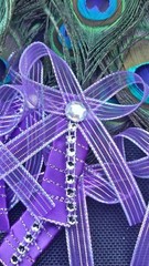 Peacock Feather Wedding BOUTONNIERE for Groom Groomsmen CORSAGE PROM Quinceañera
