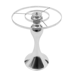 10PCS Silver Vases Wedding Centerpieces Flower Stand Table Decor w/Crystal Beads
