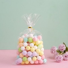 100 CLEAR 6×10″ Cellophane TREAT BAGS Twist Ties Wedding Party Gifts Decorations