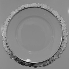 50 – 12″ SILVER PAPER DOILIES | Anniversary, Wedding, Placemats Silver Chargers