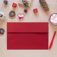 A9 Envelopes Red 5.75×8.75 Invitation A9(5.75×8.75 in) – 50 Pack,