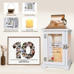10th Wedding Anniversary Lantern, Best 10th Anniversary Wedding Gifts for