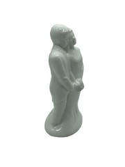 Vtg House Of Lloyd White Porcelain Ceramic Bride & Groom Figurine Cake Topper 8”