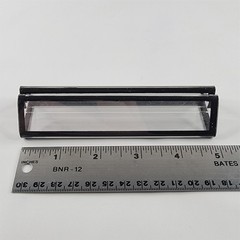 FairSandy Acrylic Table Name Holders Lot 12 Clear Black Wedding 1.5x5x8 Holder