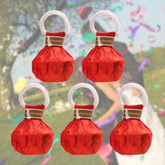 5x Hand Throw Streamers Confetti Decoration Paper for Birthday Wedding Shows
