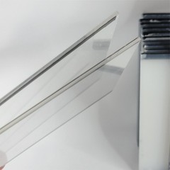 FairSandy Acrylic Table Name Holders Lot 12 Clear Black Wedding 1.5x5x8 Holder