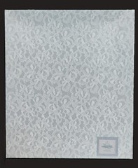 Vtg Hallmark Wedding Photo Album Scrapbook Book White Lace Doily