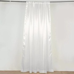 8×10 ft IVORY Satin CURTAIN Wedding Photography Backdrop Panel Party Decorations