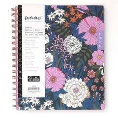 WAAV 2026 Weekly and Monthly Planner Calendar, January 7″ x 9″ Bailey- 2026