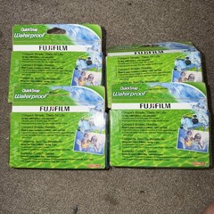 (4) FujiFilm Underwater Camera Waterproof Quicksnap 27 Exposure Fujifilm SEALED