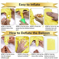 Letter Balloons Gold Party Balloon – 40 Inch Large Gold Letter N Balloon, Let…
