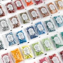 100 Pcs SEALING WAX BEADS FOR SEAL STAMP ENVELOPE MIXED COLOR DISPLAY