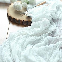 BalsaCircle 10 feet White Cotton Cheesecloth Gauze Extra Long 120-Inch,