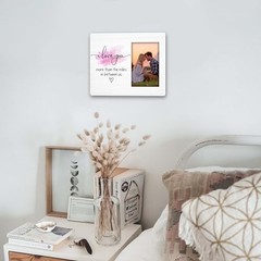 Romantic Long Distance Relationship Picture Frame 4″x6″-I Love You More Than