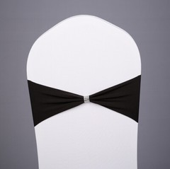 10/25/50 Spandex Elastic Solid Plain Chair Sashes Wedding Party Banquet Decor