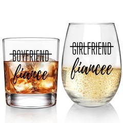 Engagement Gifts for Couples- Newly Wedding Fiance Gift for Him and Fiancee