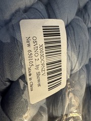 Osvino 4 Cheesecloth/Gauze Table Runners 10 Feet Dusty Blue