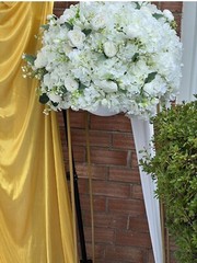 artificial flowers ball for centerpieces