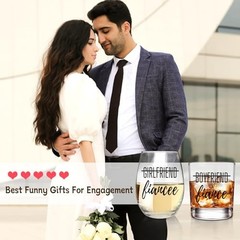 Engagement Gifts for Couples- Newly Wedding Fiance Gift for Him and Fiancee