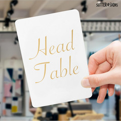 Wedding Table Numbers 1-30 Gold Card Holders Set | Elegant Table Seating Signs f