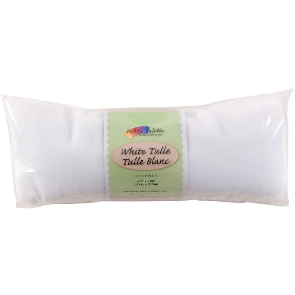 Fabric Editions White Tulle – 108″ x 108″