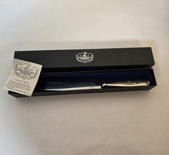 Mullingar Pewter Claddagh Design Irish Wedding Cake Knife 12.5″ Ireland Box