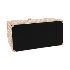 Golden Wedding Card Box For Gift Card Anniversary Money Card Box With Heart Lock