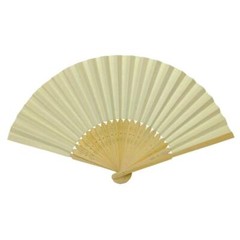 PAPER HAND FAN 8.25″ Color Choice GOOD QUALITY Bamboo Folding Pocket Purse NEW