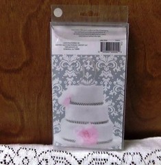 Crystal Rhinestone Silver Letter V Monogram Cake Topper Wedding Anniversary NIP