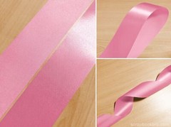 Baby Pink 10mm 16mm 25mm 40mm Satin Ribbon For Scrapbooking Wrap Decorations