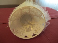 Wilton Wedding Cake Ornament Topper Lustrous Love White Bride Groom Porcelain