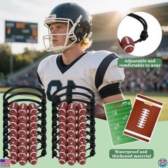 134-Piece Football Party Favor Set – 16 Stationery Items, Stickers & Gift Bags