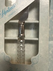 Sheffield England Stainless Steel Wedding Cake Knife Server Set