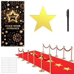 Red Carpet Runner For Party 2.6 x 15 ft Prom Decoration Not Slip Red Aisle Rug