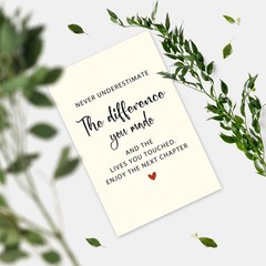Goodbye Card for Coworkers Leaving – Heartfelt Farewell Card with Uplifting M…