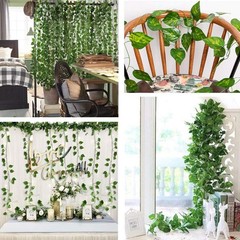 84 feet Artificial Vines Greenery Garland Fake Hanging Leaves Faux Foliage