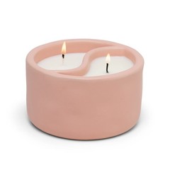 Paddywax Candles Ceramic Yin Yang Dusty Pink 11 Ounce Yy1001Z
