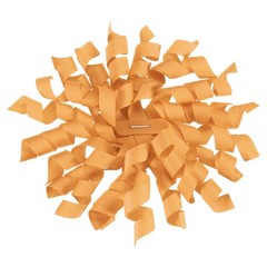 6Pcs 4 Inch Grosgrain Bow Gift Wrapping with Yellow Adhesive Tape