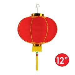 Beistle Good Luck Lantern with Tassel 1 Count (Pack of 1), Multicolor
