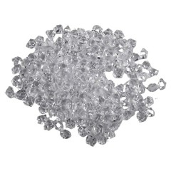 Decorative Glass Pebbles Stone Beads Vase Nugget Wedding Home Ornament New Uk